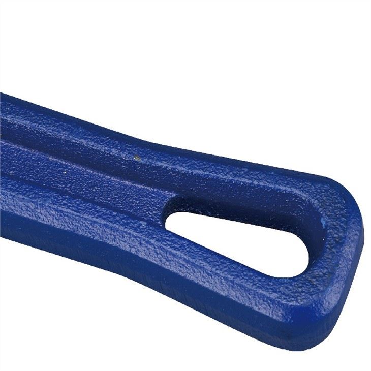 SALI Heavy Duty Straight Pipe Wrench With Sticky Plastic Handle
